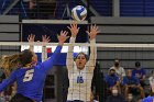 VB vs WSU  Wheaton Women's Volleyball vs Worcester State University. - Photo by Keith Nordstrom : Wheaton, Volleyball